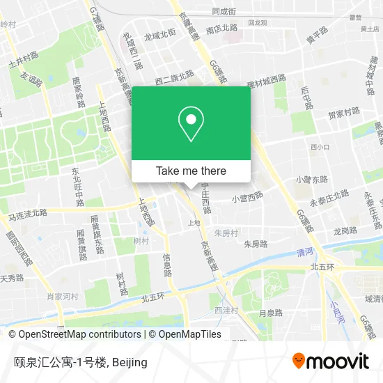 颐泉汇公寓-1号楼 map