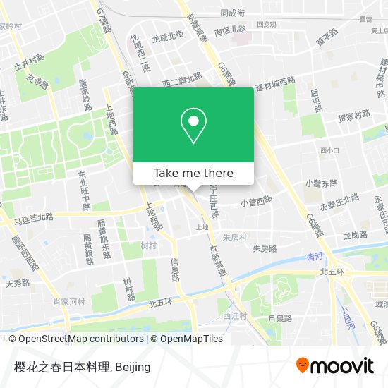 樱花之春日本料理 map