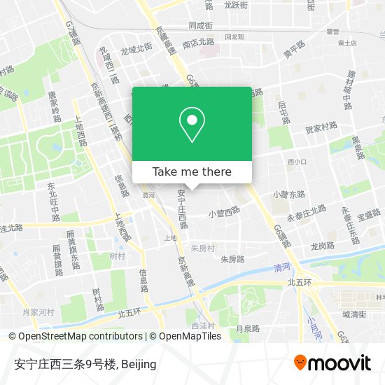 安宁庄西三条9号楼 map