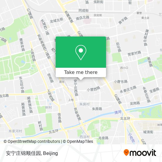 安宁庄锦顺佳园 map
