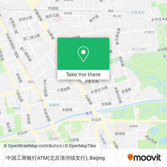 中国工商银行ATM(北京清河镇支行) map