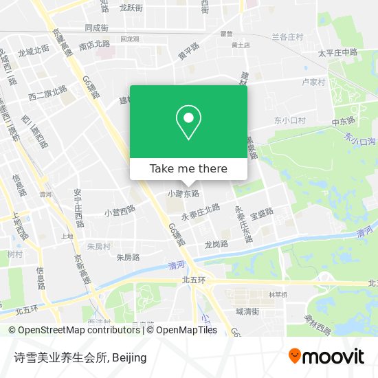 诗雪美业养生会所 map
