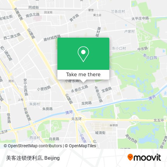 美客连锁便利店 map