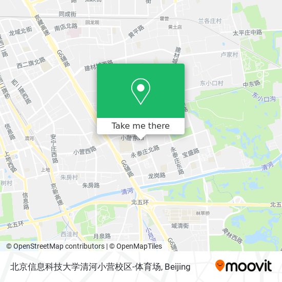 北京信息科技大学清河小营校区-体育场 map