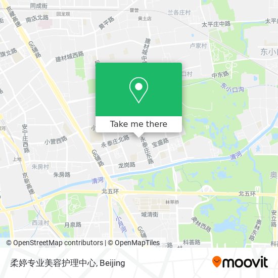 柔婷专业美容护理中心 map