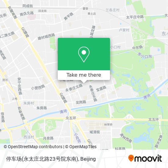 停车场(永太庄北路23号院东南) map