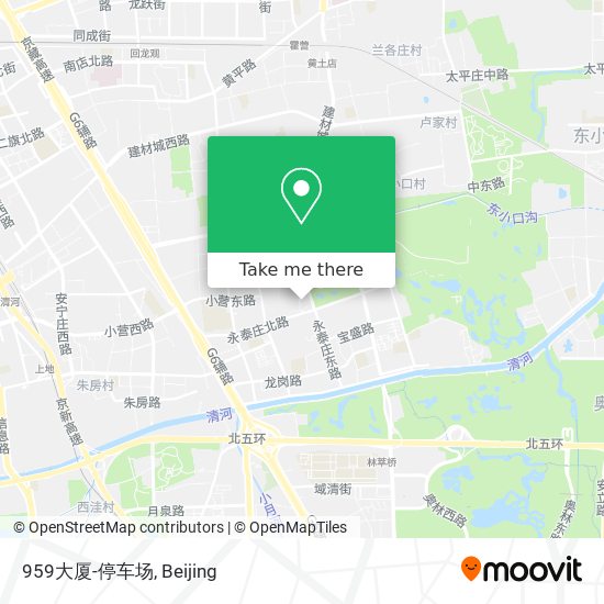 959大厦-停车场 map