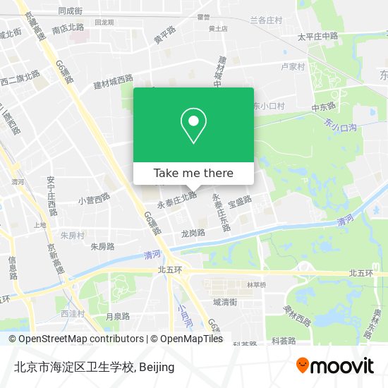 北京市海淀区卫生学校 map