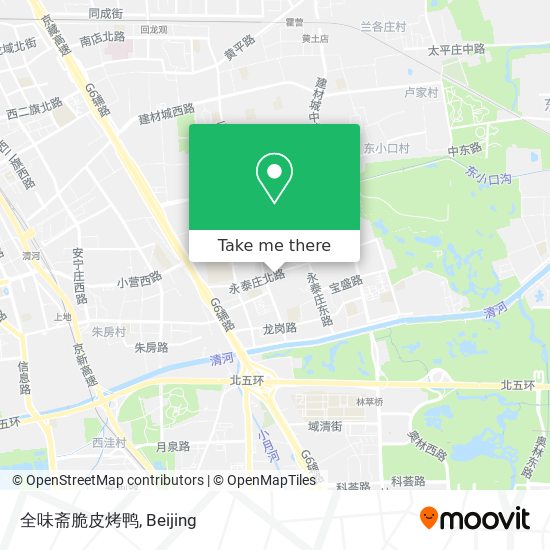 全味斋脆皮烤鸭 map