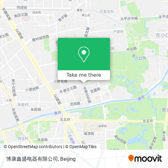 博康鑫盛电器有限公司 map