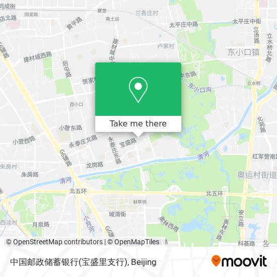 中国邮政储蓄银行(宝盛里支行) map