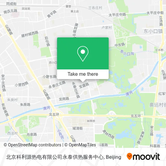 北京科利源热电有限公司永泰供热服务中心 map