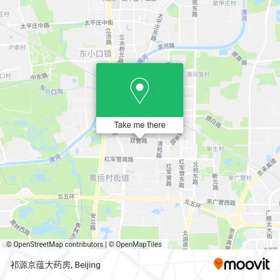 祁源京蕴大药房 map