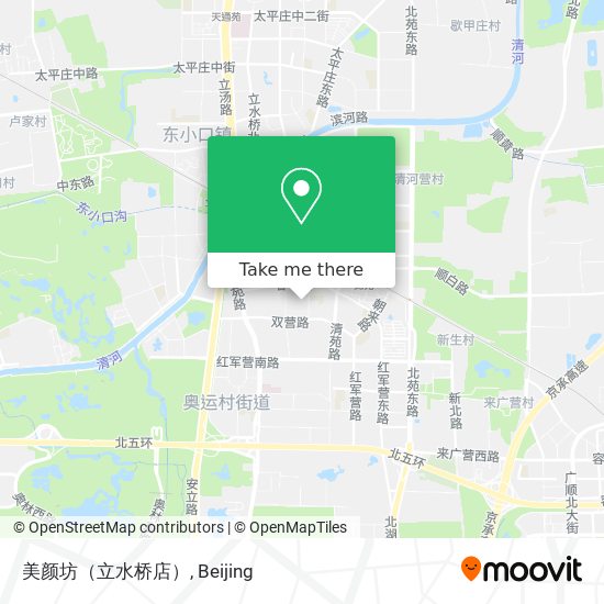 美颜坊（立水桥店） map