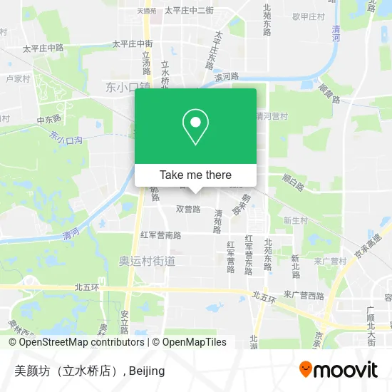 美颜坊（立水桥店） map