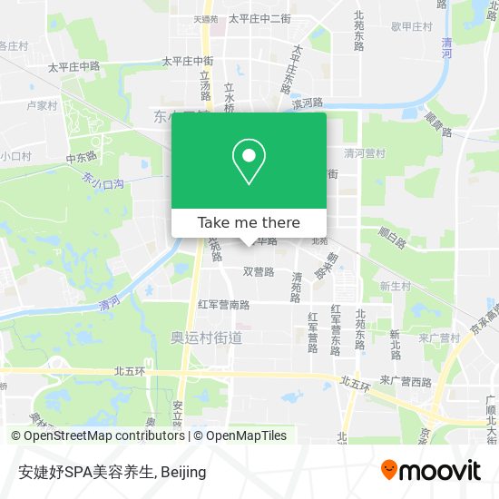 安婕妤SPA美容养生 map