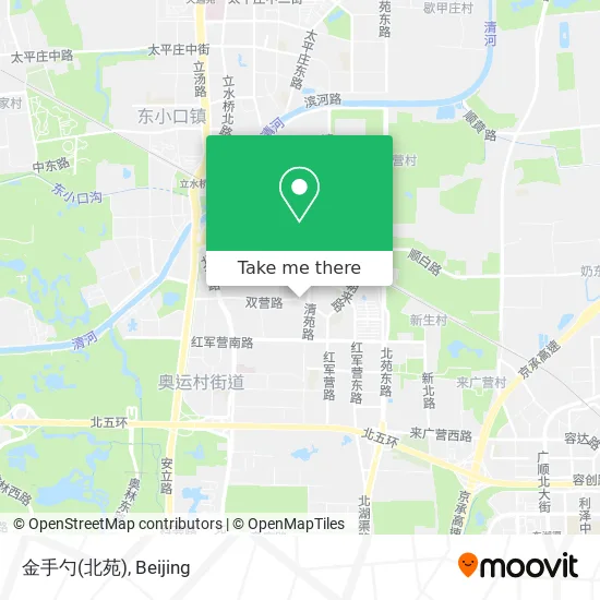 金手勺(北苑) map