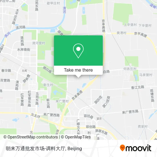 朝来万通批发市场-调料大厅 map