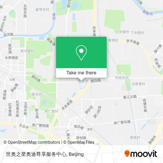 世奥之星奥迪尊享服务中心 map