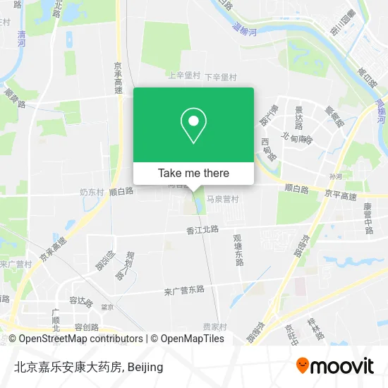 北京嘉乐安康大药房 map