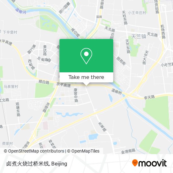 卤煮火烧过桥米线 map