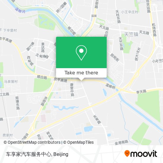 车享家汽车服务中心 map