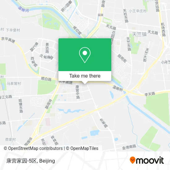 康营家园-5区 map