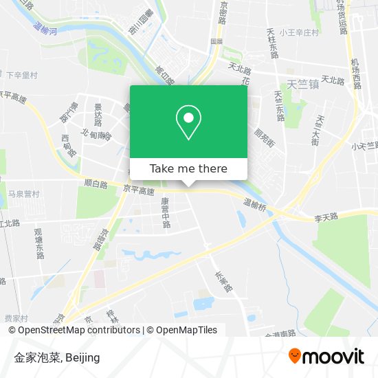 金家泡菜 map