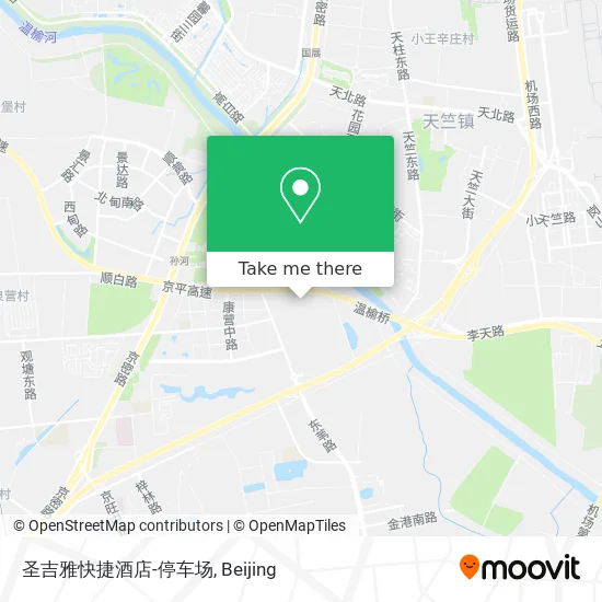 圣吉雅快捷酒店-停车场 map