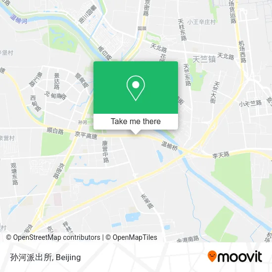 孙河派出所 map