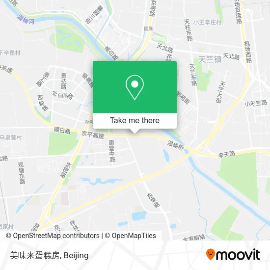 美味来蛋糕房 map