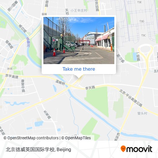 北京德威英国国际学校 map