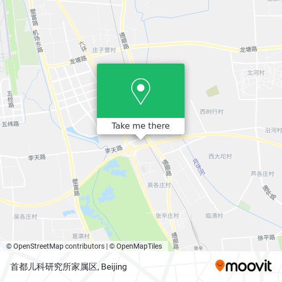 首都儿科研究所家属区 map