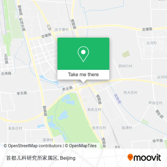 首都儿科研究所家属区 map