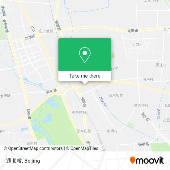 通顺桥 map