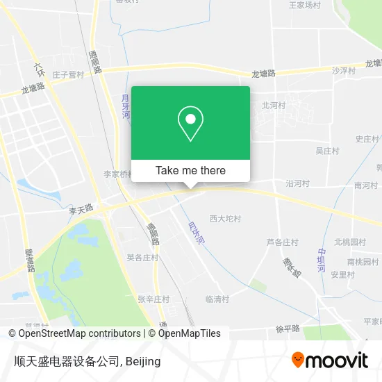 顺天盛电器设备公司 map