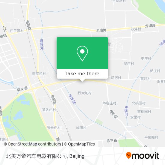 北美万帝汽车电器有限公司 map