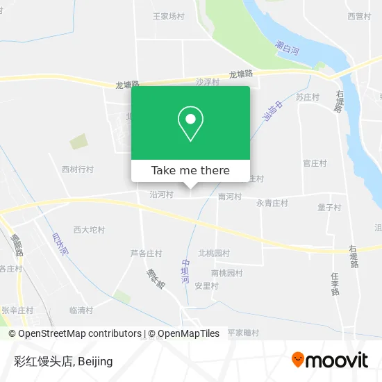 彩红馒头店 map