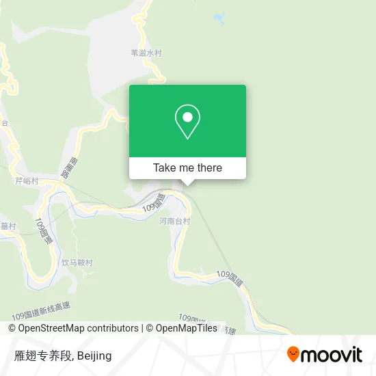 雁翅专养段 map