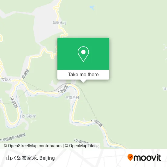 山水岛农家乐 map