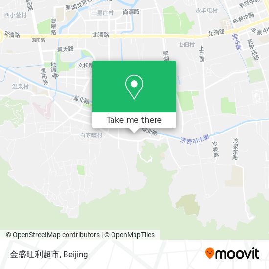 金盛旺利超市 map
