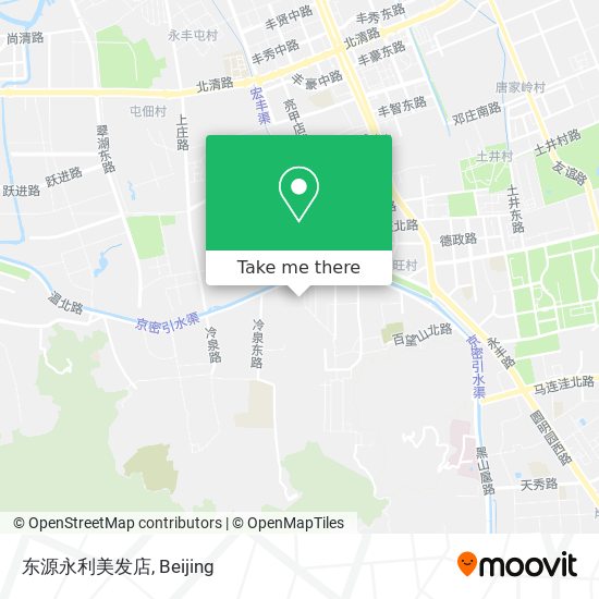 东源永利美发店 map