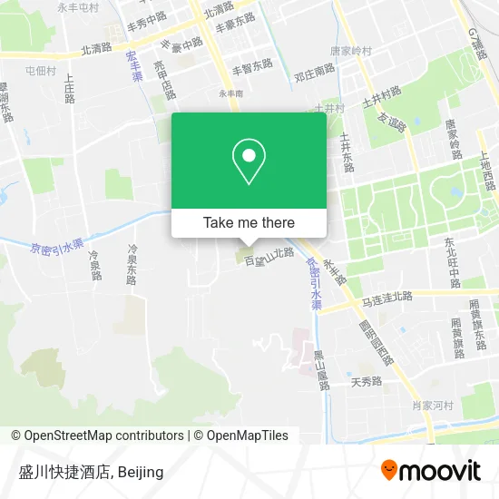 盛川快捷酒店 map