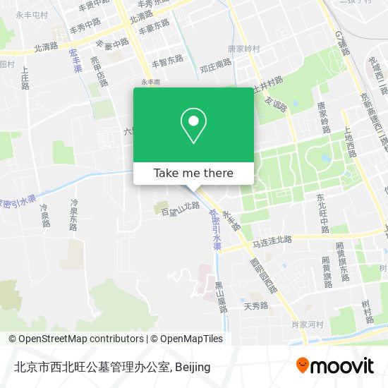 北京市西北旺公墓管理办公室 map