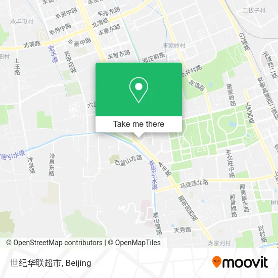 世纪华联超市 map