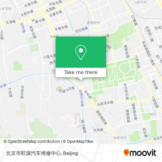 北京市旺源汽车维修中心 map