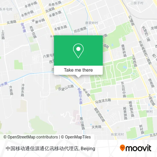 中国移动通信源通亿讯移动代理店 map