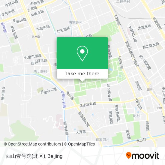 西山壹号院(北区) map