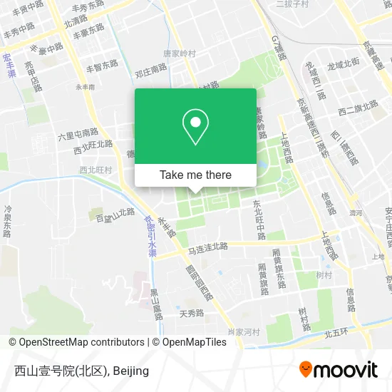 西山壹号院(北区) map