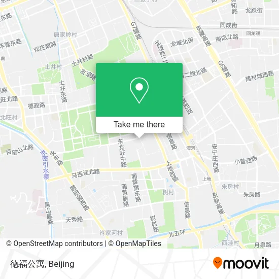 德福公寓 map